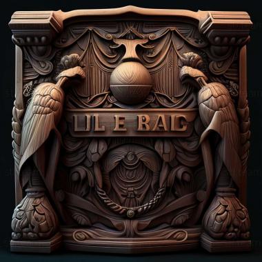 3D model The rule of law game (STL)